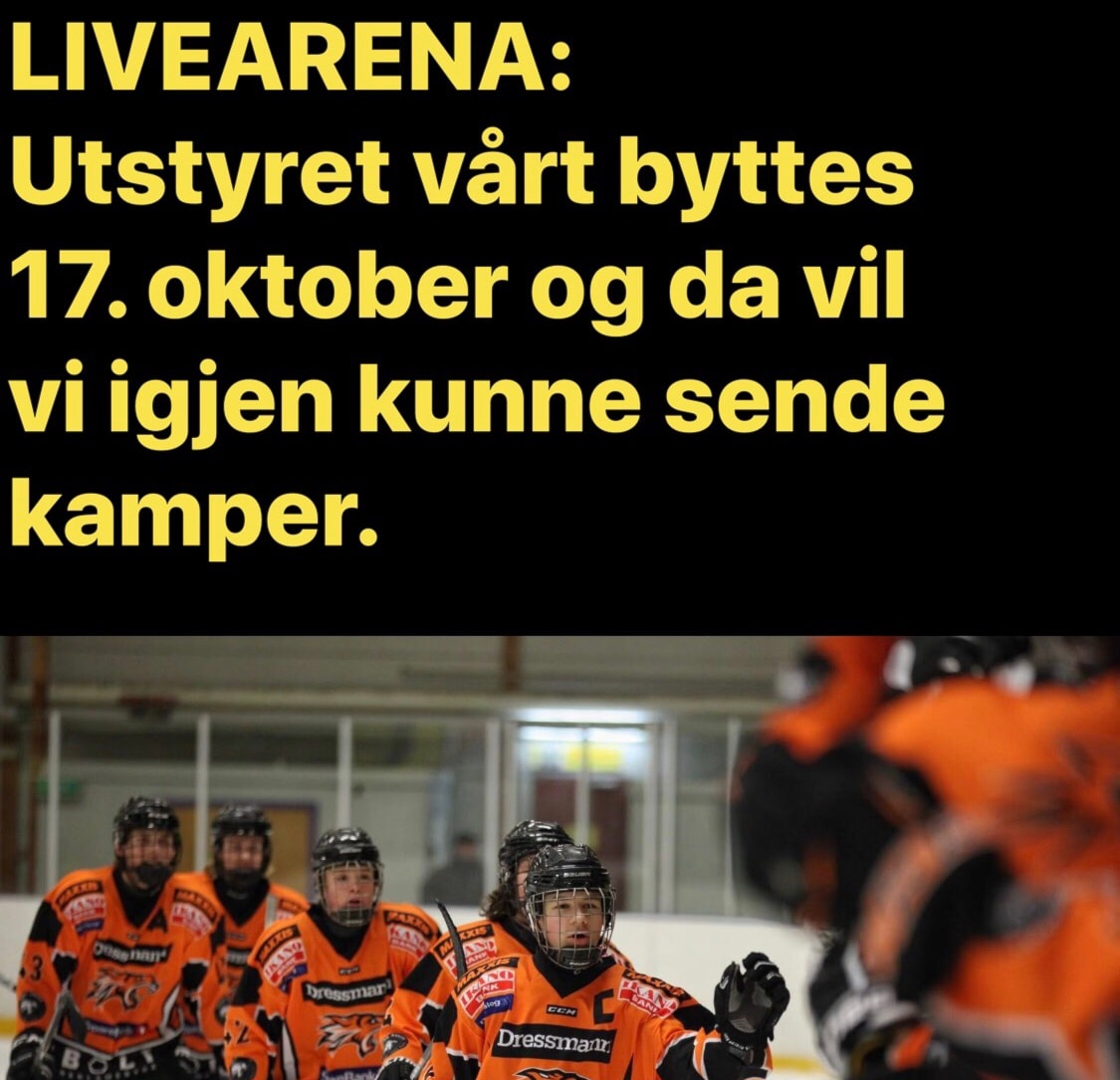 LIVEARENA: Kamper sendes etter 17. oktober